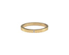 2mm ribbon ring with diamond la 5g